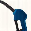 Icon representing a gasoline pump, indicating regular and premium gasoline options.