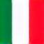 Flag of Italy, depicting Italian language support.