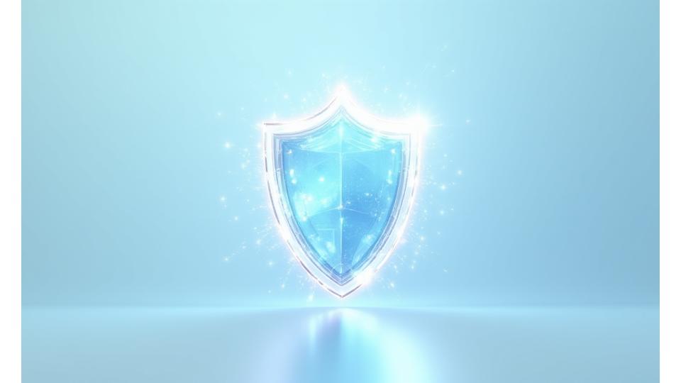 Abstract depiction of secure data flow, embodying digital privacy and protection