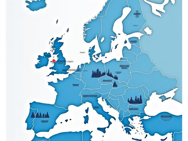 Digital map illustrating cross-border routes into Austria from neighboring countries
